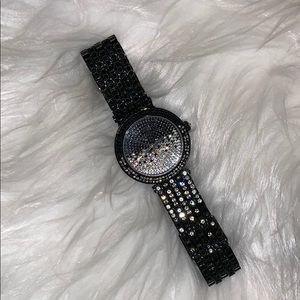 Black and Diamond Juicy Couture watch.